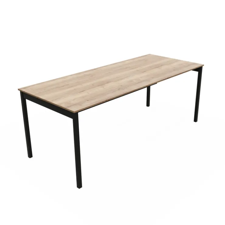 Perfecta Table De Salle à Manger*Cabrio Table snack rectangulaire extensible en stratifié fabriquée en Belgique