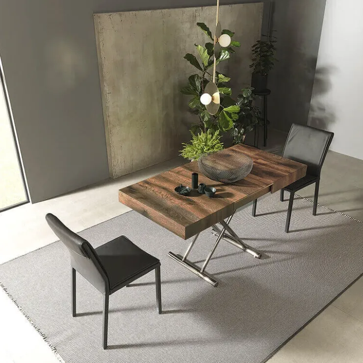 Altacom Table De Salle à Manger|Table De Salon*Calypso Table relevable design avec rallonges fabrication italienne