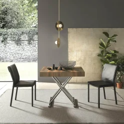 Altacom Table De Salle à Manger|Table De Salon*Calypso Table relevable design avec rallonges fabrication italienne