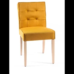 Sessio Chaise De Salle à Manger|Chaise Salon*Carpe 2 Chaise matelassée en tissu et bois