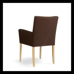 Mobitec Chaise De Salle à Manger|Chaise Salon*Carré ® Fauteuil de salon contemporain en bois et tissu
