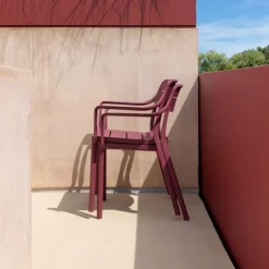 Fauteuil De Jardin|Chaise De Jardin*Cassia Fauteuil de jardin empilable en polypropylène