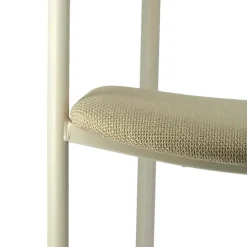 Perfecta Chaise De Salle à Manger|Fauteuil De Salon*Cassis Fauteuil moderne en tissu avec accoudoirs et pieds en métal