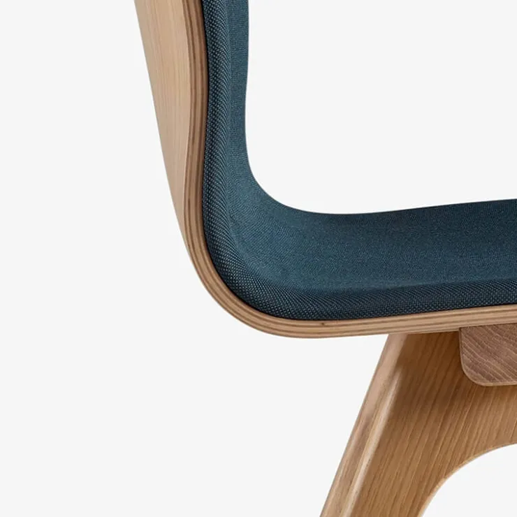 Dasras Chaise De Salle à Manger|Chaise Salon*Chevron Chaise design en tissu et pieds bois