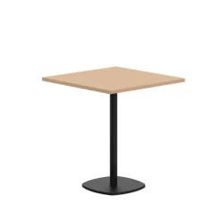 Perfecta Table De Cuisine|Table Pour Petit Espace*Circa Petite table de cuisine carrée en stratifié avec pied central