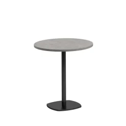 Perfecta Table De Cuisine|Table Pour Petit Espace*Circa Petite table de cuisine ronde diamètre 70 cm en stratifié avec pied central