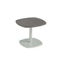 Perfecta Table De Salon*Circa Table basse aux bords arrondis et pied central