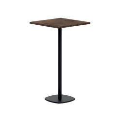Perfecta Table De Cuisine|Table Pour Petit Espace*Circa Table de cuisine carrée mange debout 60 x 60 cm en stratifié et pied central