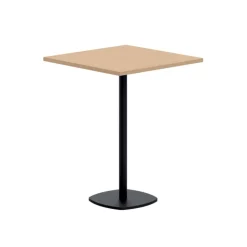 Perfecta Table De Cuisine|Table Pour Petit Espace*Circa Table snack de cuisine carrée en stratifié avec pied central