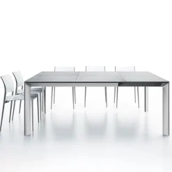 Dexo Table De Salle à Manger*Class Table carrée en céramique extensible fabriquée en Italie