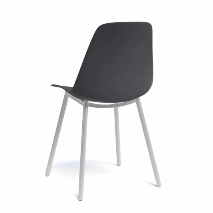 Perfecta Chaise De Cuisine|Chaise De Salle à Manger*Claudio Chaise moderne en polypropylène et métal