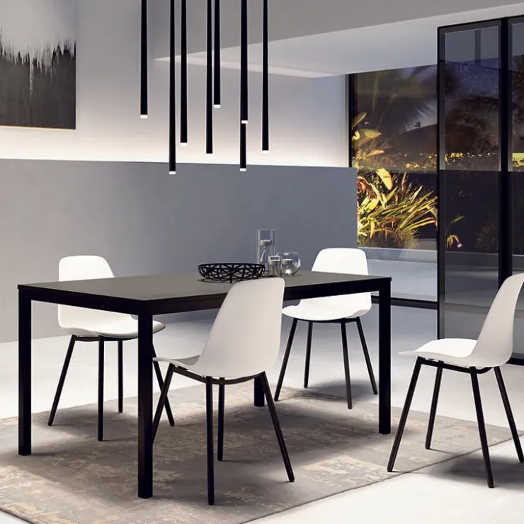 Perfecta Chaise De Cuisine|Chaise De Salle à Manger*Claudio Chaise moderne en polypropylène et métal