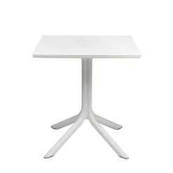 Table De Jardin*Clip Petite table de jardin carrée en polypropylène