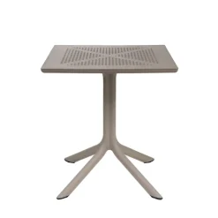 Table De Jardin*Clip Petite table de jardin carrée en polypropylène