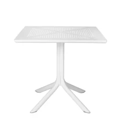 Table De Jardin*Clip Petite table de jardin carrée en polypropylène