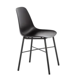 Perfecta Chaise De Cuisine|Chaise Salon*Cloe Chaise moderne en polypropylène et métal