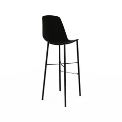 Perfecta Tabouret De Bar (assise +/- 80 Cm)*Cloe Tabouret de bar belge moderne avec coque en polypropylène et pieds en métal