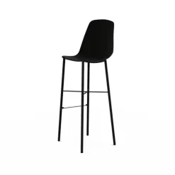 Perfecta Tabouret De Bar (assise +/- 80 Cm)*Cloe Tabouret de bar belge moderne avec coque en polypropylène et pieds en métal