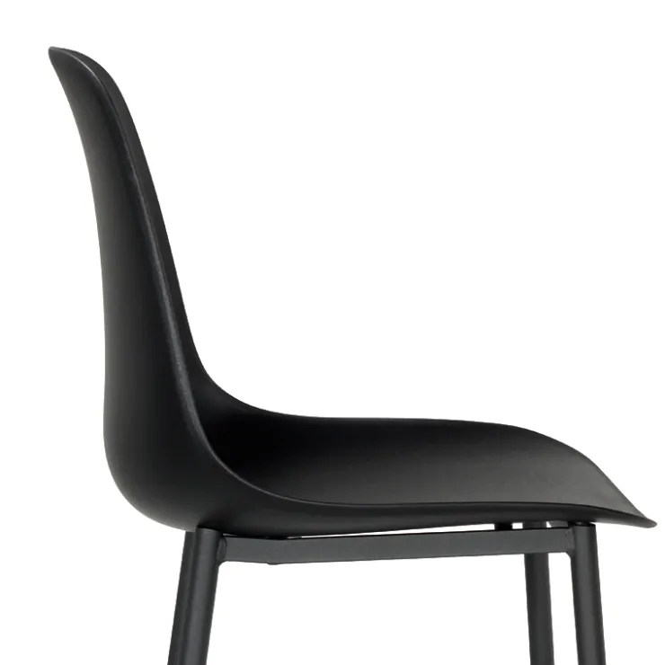 Perfecta Tabouret Snack (assise +/- 65 Cm)|Tabouret De Bar (assise +/- 80 Cm)*Cloe Tabouret snack moderne en polypropylène et métal