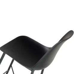 Perfecta Tabouret Snack (assise +/- 65 Cm)|Tabouret De Bar (assise +/- 80 Cm)*Cloe Tabouret snack moderne en polypropylène et métal