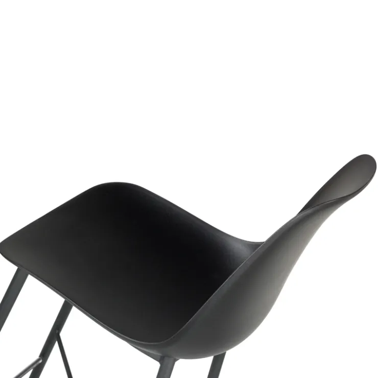 Perfecta Tabouret Snack (assise +/- 65 Cm)|Tabouret De Bar (assise +/- 80 Cm)*Cloe Tabouret snack moderne en polypropylène et métal