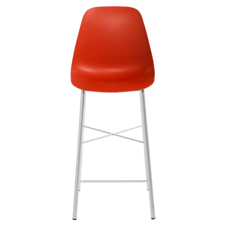 Perfecta Tabouret Snack (assise +/- 65 Cm)|Tabouret De Bar (assise +/- 80 Cm)*Cloe Tabouret snack moderne en polypropylène et métal