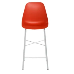 Perfecta Tabouret Snack (assise +/- 65 Cm)|Tabouret De Bar (assise +/- 80 Cm)*Cloe Tabouret snack moderne en polypropylène et métal