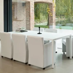 Perfecta Table De Cuisine*Cobra Table rectangulaire plateau stratifié et pieds en métal