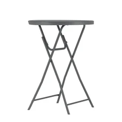 Table Pour Petit Espace*CocktailTable pliante mange debout hauteur 110 cm gris foncé