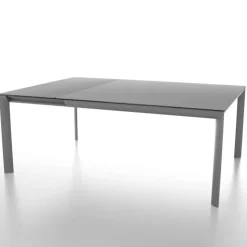 Dexo Table De Salle à Manger*Cocoon Table carrée extensible en céramique et pieds en métal