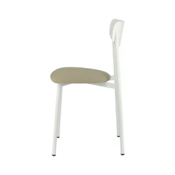 Carrier Chaise De Cuisine|Chaise De Salle à Manger*Colette ® Chaise française en métal avec assise en simili rembourrée