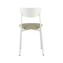Carrier Chaise De Cuisine|Chaise De Salle à Manger*Colette ® Chaise française en métal avec assise en simili rembourrée
