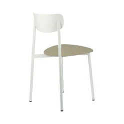 Carrier Chaise De Cuisine|Chaise De Salle à Manger*Colette ® Chaise française en métal avec assise en simili rembourrée