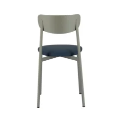 Carrier Chaise De Cuisine|Chaise De Salle à Manger*Colette ® Chaise française en métal avec assise en simili rembourrée