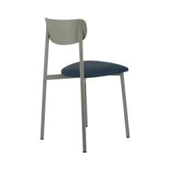 Carrier Chaise De Cuisine|Chaise De Salle à Manger*Colette ® Chaise française en métal avec assise en simili rembourrée