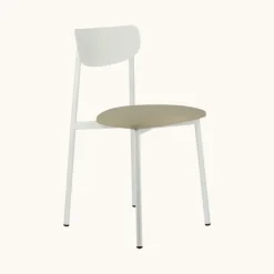 Carrier Chaise De Cuisine|Chaise De Salle à Manger*Colette ® Chaise française en métal avec assise en simili rembourrée