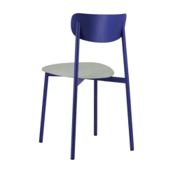 Carrier Chaise De Cuisine|Chaise De Salle à Manger*Colette ® Chaise française en métal avec assise en simili rembourrée