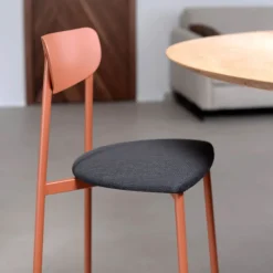 Carrier Tabouret Snack (assise +/- 65 Cm)|Tabouret De Bar (assise +/- 80 Cm)*Colette ® Tabouret snack français en métal avec assise en tissu