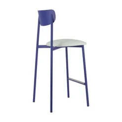 Carrier Tabouret Snack (assise +/- 65 Cm)|Tabouret De Bar (assise +/- 80 Cm)*Colette ® Tabouret snack français en métal avec assise en simili rembourrée