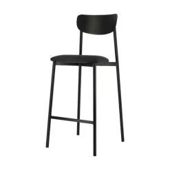 Carrier Tabouret Snack (assise +/- 65 Cm)|Tabouret De Bar (assise +/- 80 Cm)*Colette ® Tabouret snack français en métal avec assise en simili rembourrée