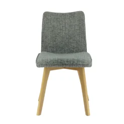 Chaise De Salle à Manger|Chaise Salon*ColineChaise rembourrée en tissu avec pieds en bois
