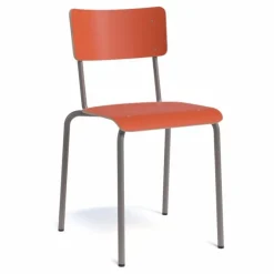 Perfecta Chaise De Cuisine*Collège Chaise d'écolier vintage en métal et bois