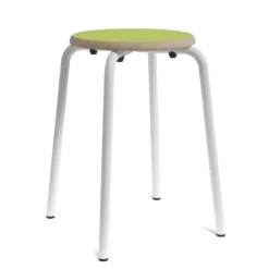 Perfecta Tabouret Bas (assise +/- 45 Cm)*Collège Tabouret bas vintage en métal et bois