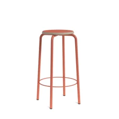 Perfecta Tabouret Snack (assise +/- 65 Cm)|Tabouret De Bar (assise +/- 80 Cm)*Collège Tabouret snack vintage sans dossier bois et métal
