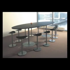 Enea Tabouret Snack (assise +/- 65 Cm)|Tabouret De Bar (assise +/- 80 Cm)*Coma ® Tabouret design en polypropylène et métal
