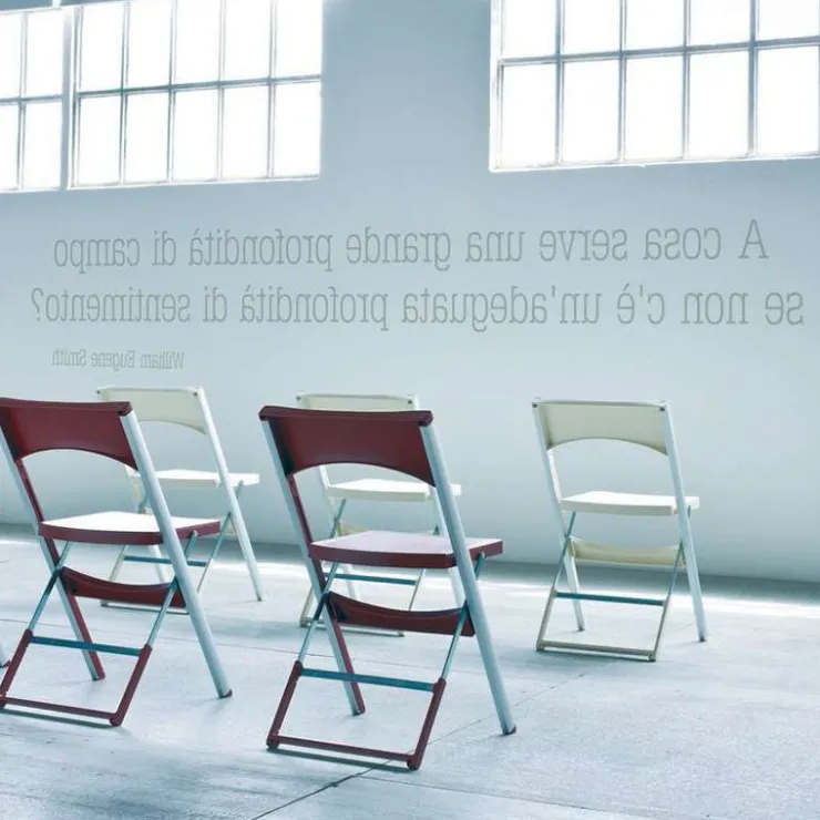 Chaise De Cuisine*Compact Chaise pliante solide en technopolymère et métal aluminium