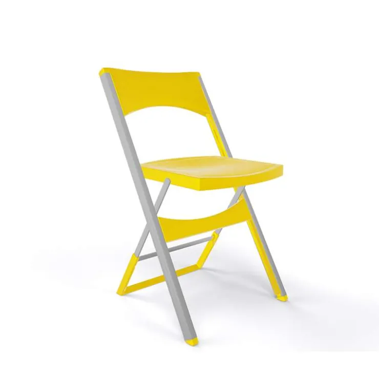 Chaise De Cuisine*Compact Chaise pliante solide en technopolymère et métal aluminium