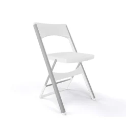 Chaise De Cuisine*Compact Chaise pliante solide en technopolymère et métal aluminium