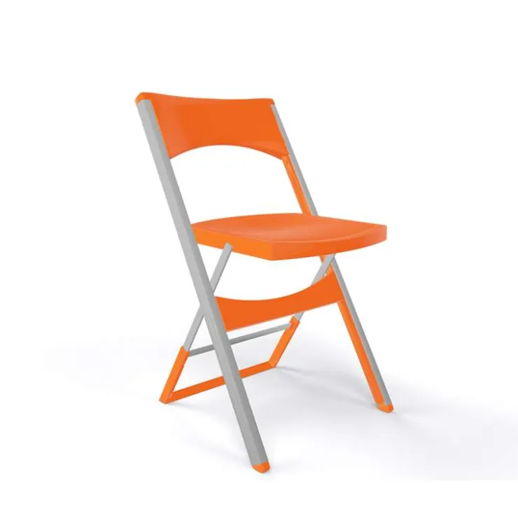 Chaise De Cuisine*Compact Chaise pliante solide en technopolymère et métal aluminium