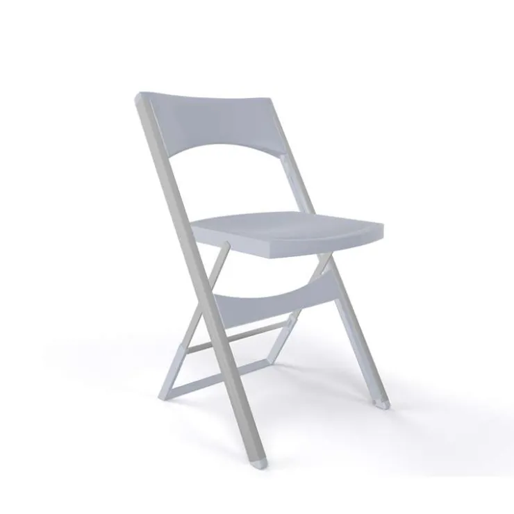Chaise De Cuisine*Compact Chaise pliante solide en technopolymère et métal aluminium